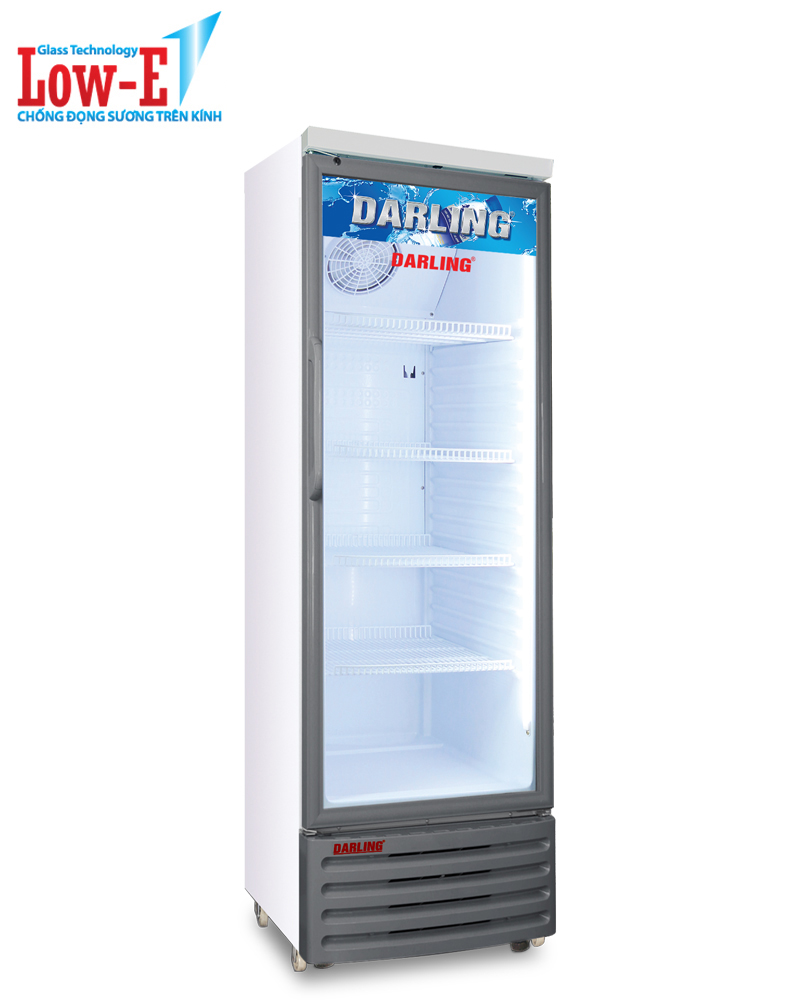 TỦ MÁT 1 CÁNH ĐÈN LED 280L DL-2800A2 KÍNH LOW-E