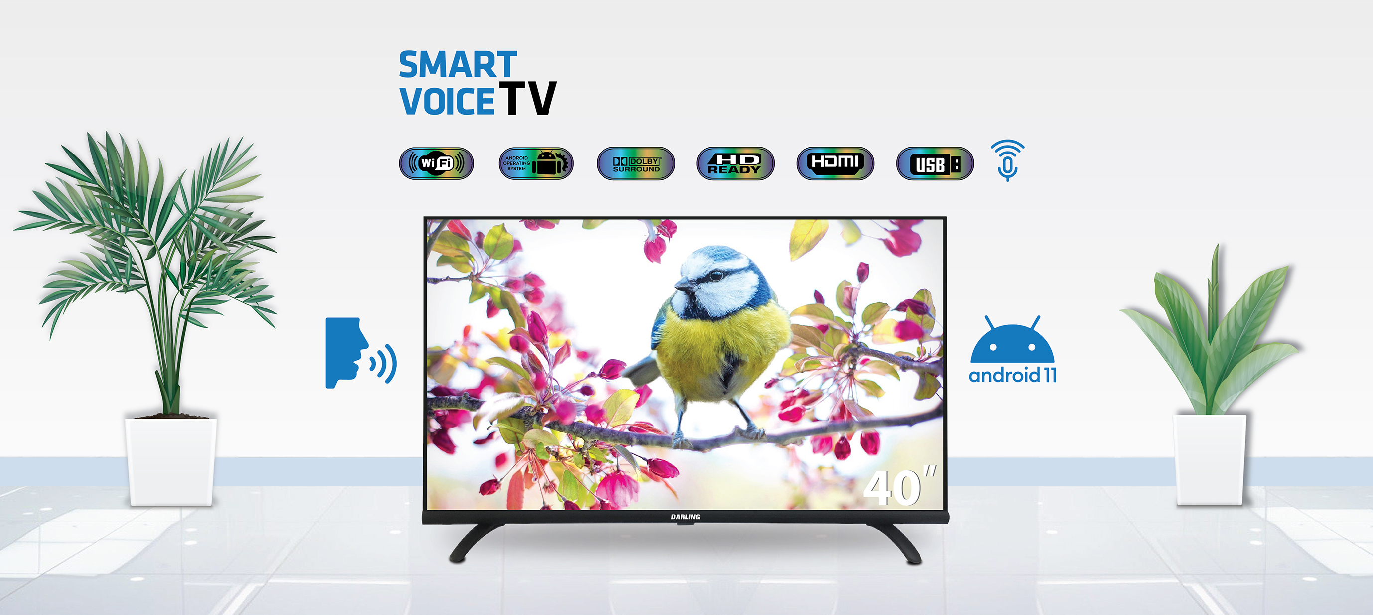 Smart  Voice 40 inch