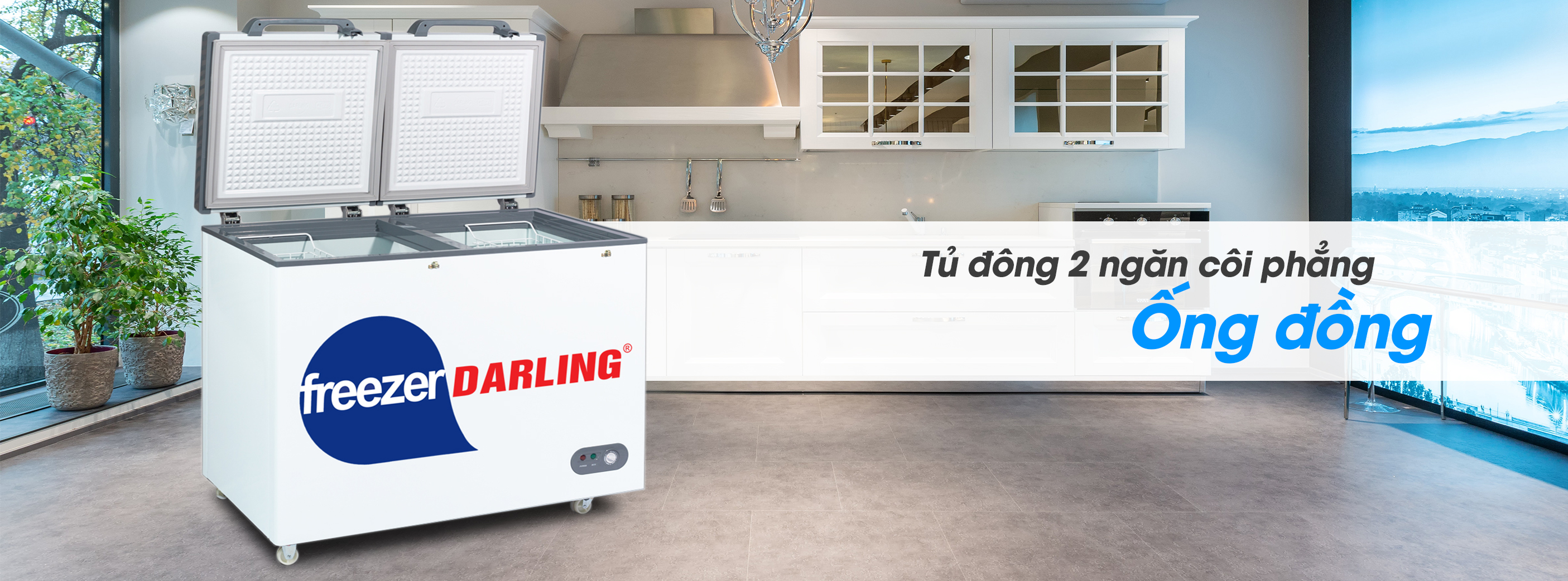 Tủ Đông ống đồng 2 Ngăn
