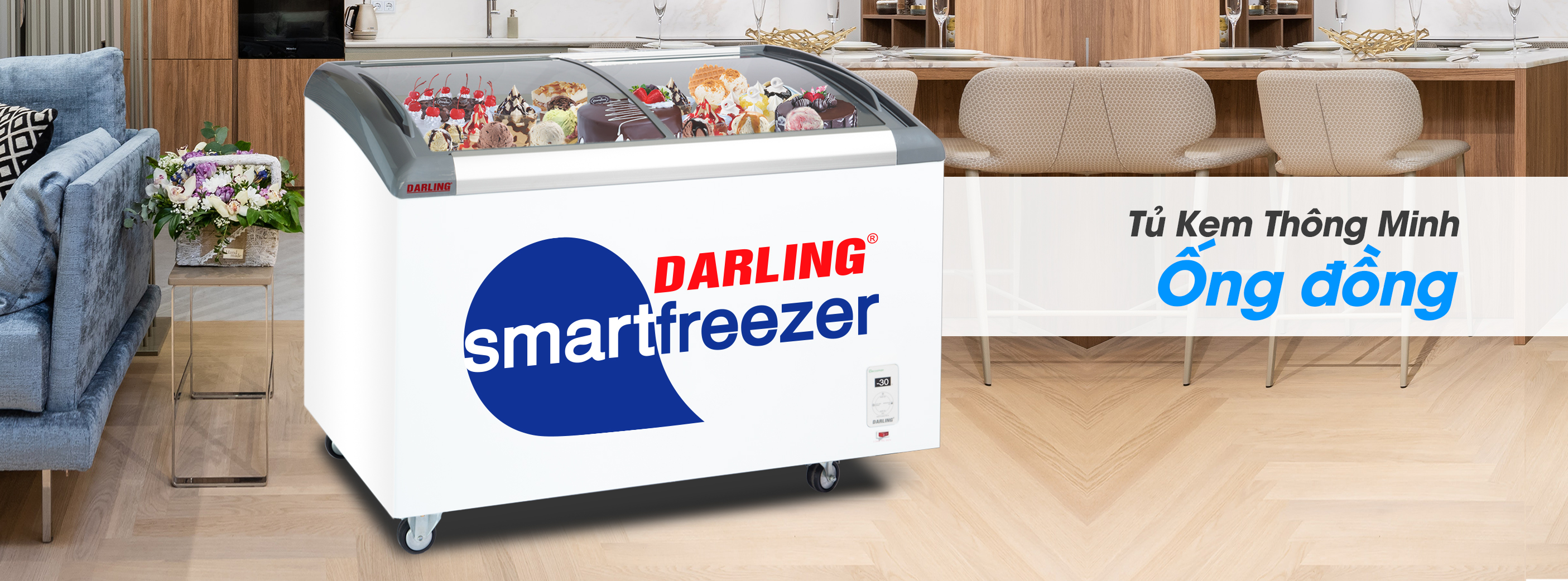Tủ kem Smart Freezer
